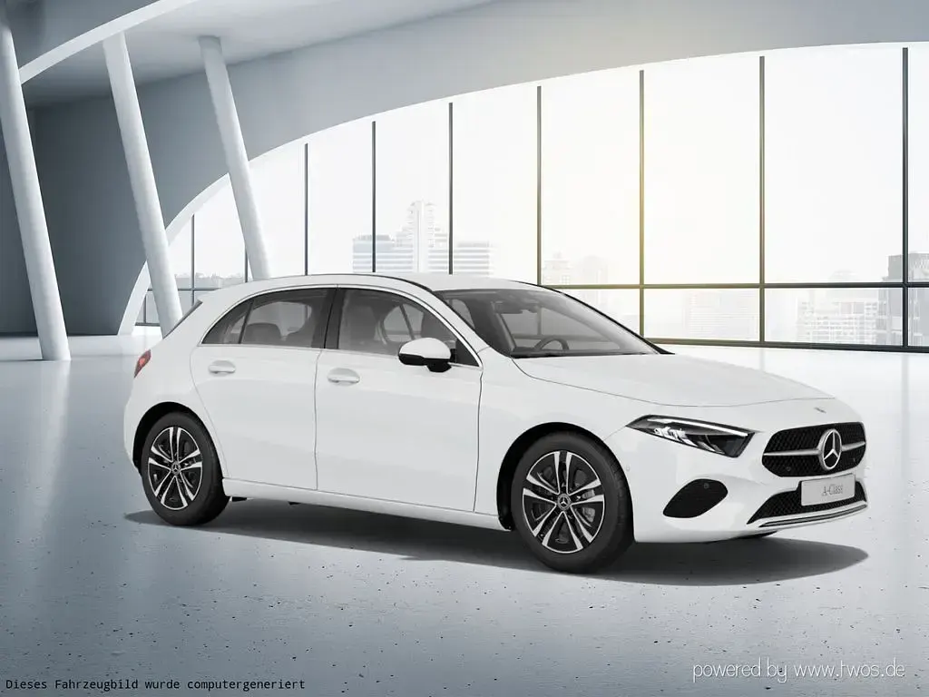 Gebraucht Mercedes A180 Progressive 136 PS (100 kW) 2024 Unilack polarweiß Limousine