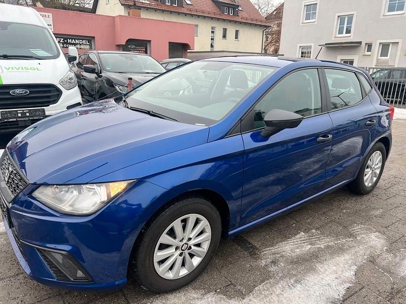 Gebraucht Seat Ibiza Reference 95 PS (69 kW) 2017 Blau Kleinwagen