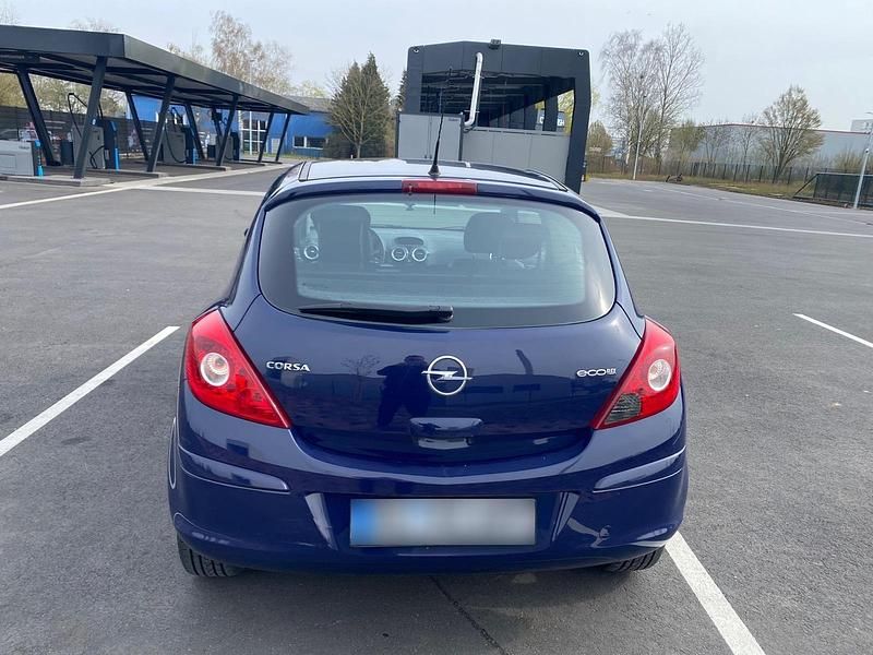 Gebraucht Opel Corsa 60 PS (44 kW) 2009 Blau Kleinwagen