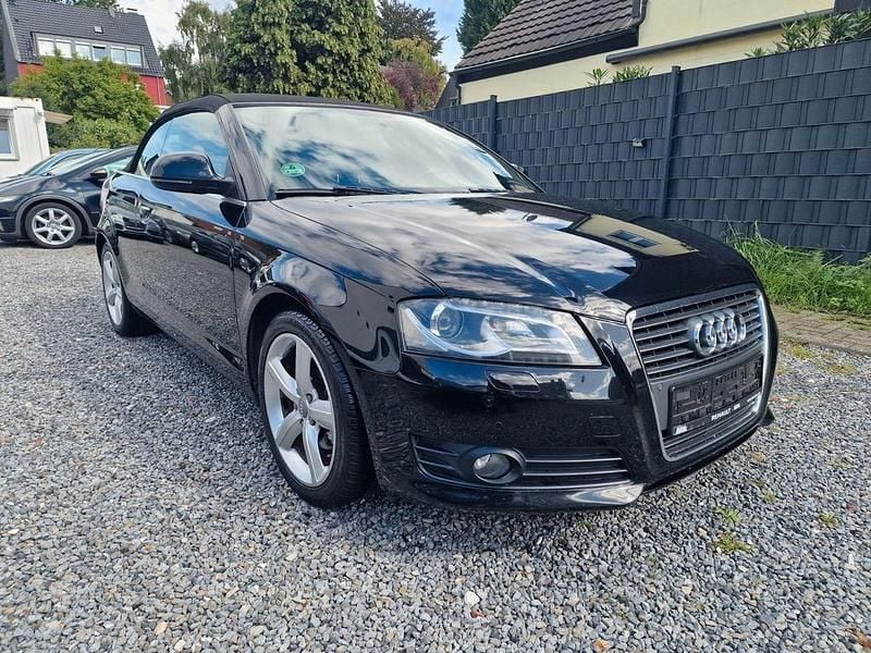 Schwarz Gebraucht 2009 Audi A3 Cabriolet Ambition Cabrio | 6.790 € (Guter Preis) - Bild 1/4