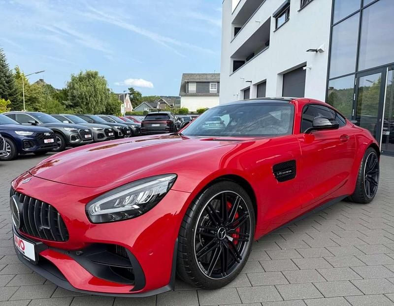 Jupiterrot uni Gebraucht 2019 Mercedes AMG GT AMG Coupé | 128.891 € (Superpreis) - Bild 1/4