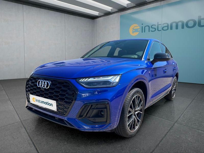 Blau Gebraucht 2022 Audi Q5 Sportback SUV | 37.749 € (Fairer Preis) - Bild 1/4
