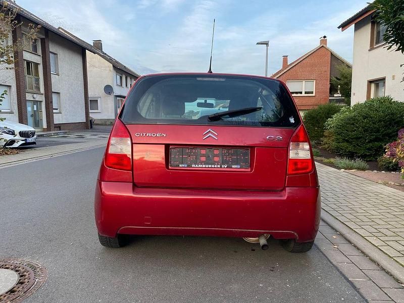 Gebraucht Citroën C2 73 PS (53 kW) 2009 Rot Kleinwagen