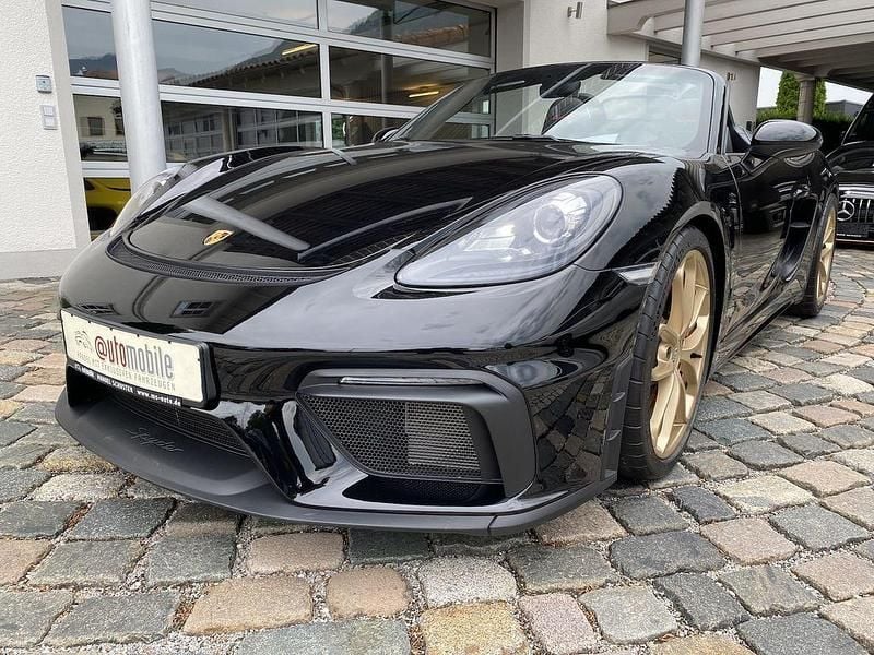 Schwarz Gebraucht 2020 Porsche 718 Boxster Cabrio | 94.950 € (Fairer Preis) - Bild 1/4