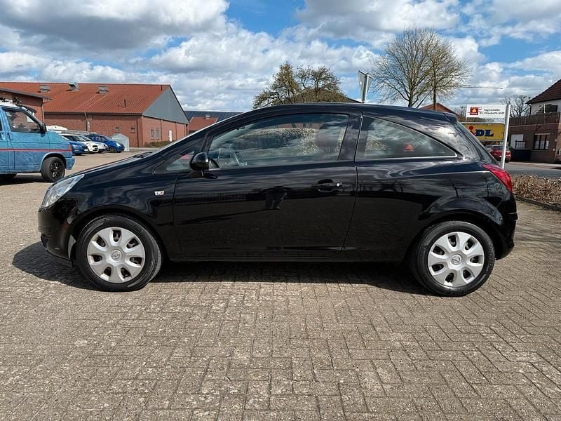 Gebraucht Opel Corsa 60 PS (44 kW) 2008 Schwarz Kleinwagen