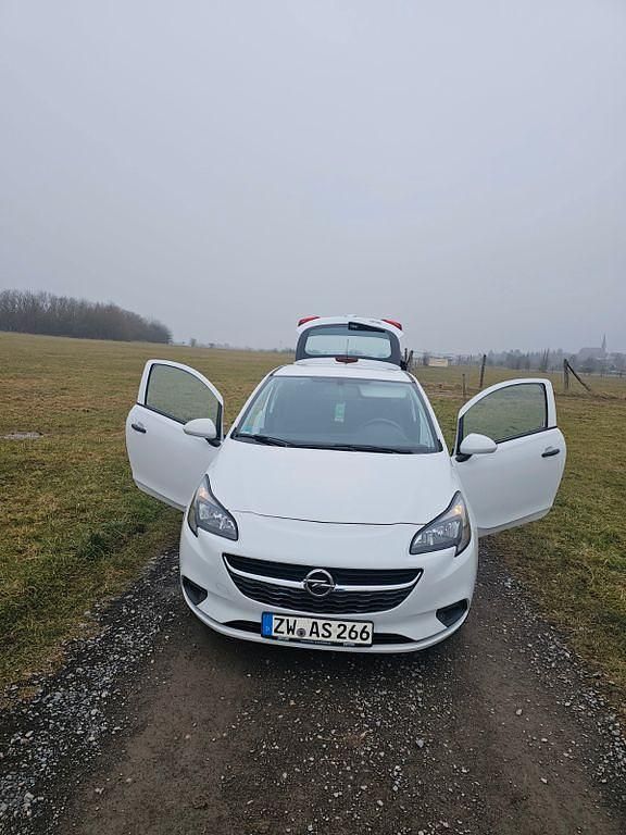 Gebraucht Opel Corsa Edition 69 PS (50 kW) 2016 Weiß Kleinwagen