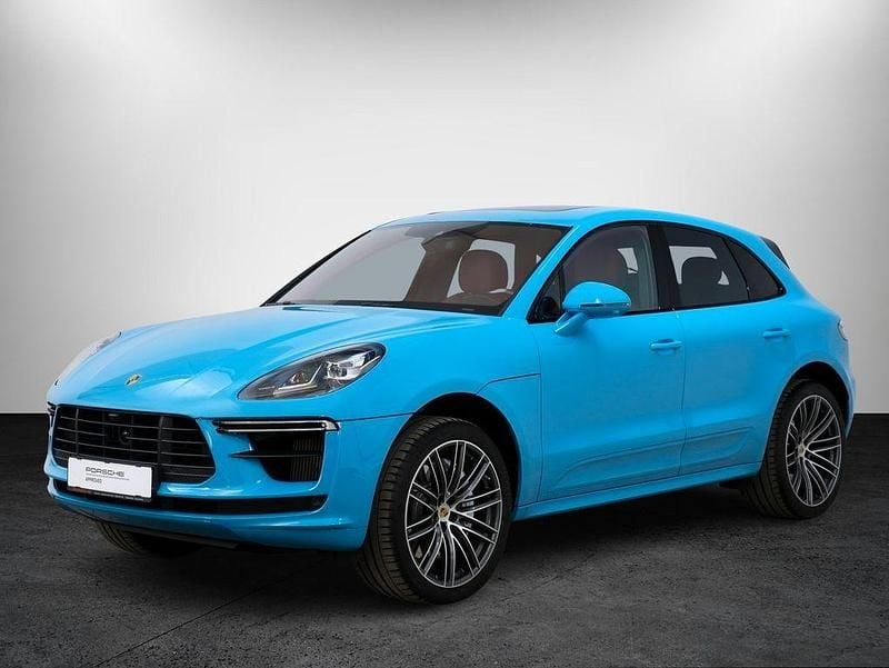 Blau Gebraucht 2020 Porsche Macan Turbo SUV | 67.000 € (Fairer Preis) - Bild 1/4