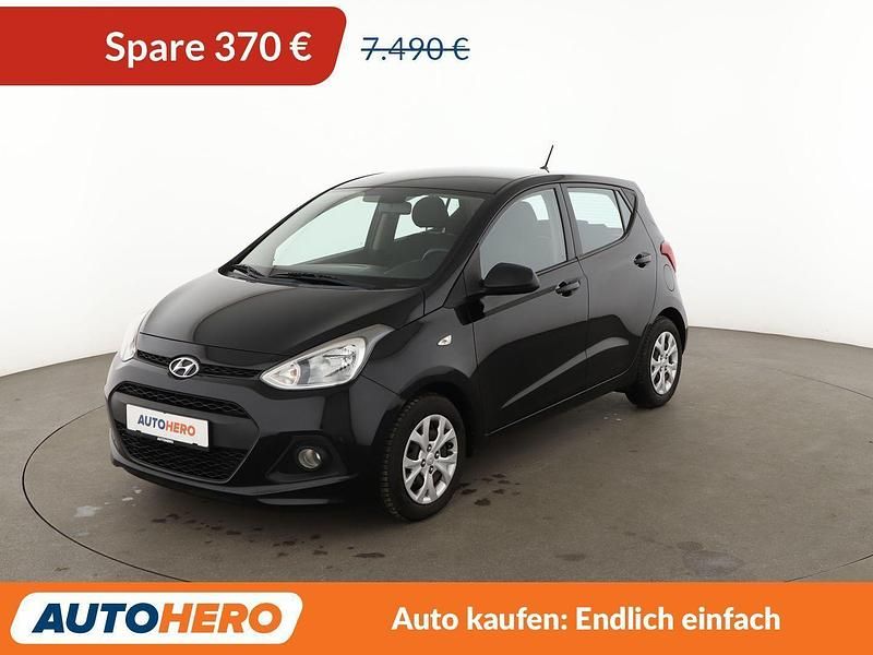 Schwarz Gebraucht 2015 Hyundai i10 Classic Kleinwagen | 7.120 € (Etwas zu teuer) - Bild 1/3
