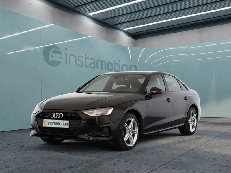 Schwarz Gebraucht 2023 Audi A4 Advanced Limousine | 33.793 € (Guter Preis) - Bild 1/4