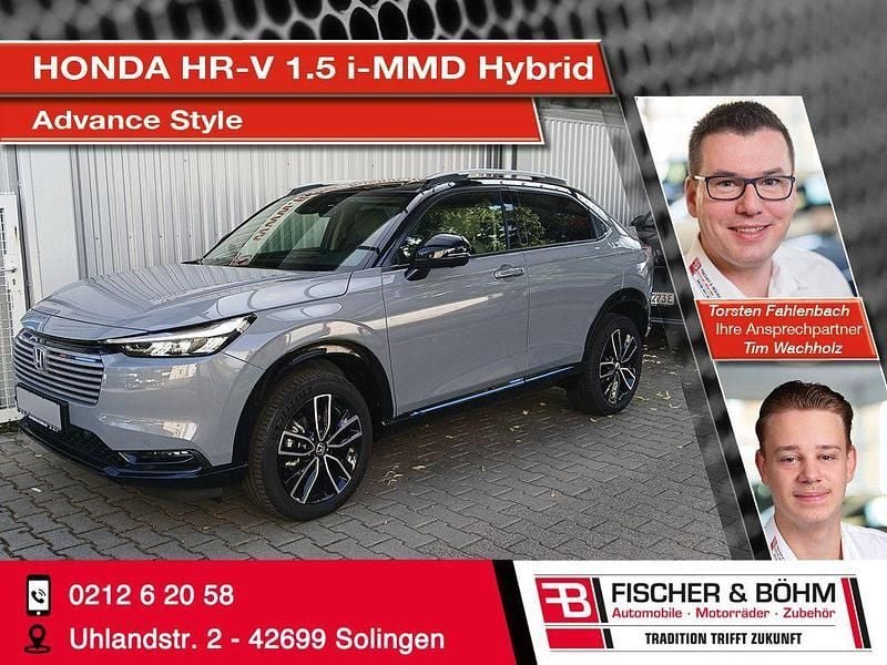Grau Neu 2025 Honda HR-V Advance SUV | 37.790 € (Fairer Preis) - Bild 1/4