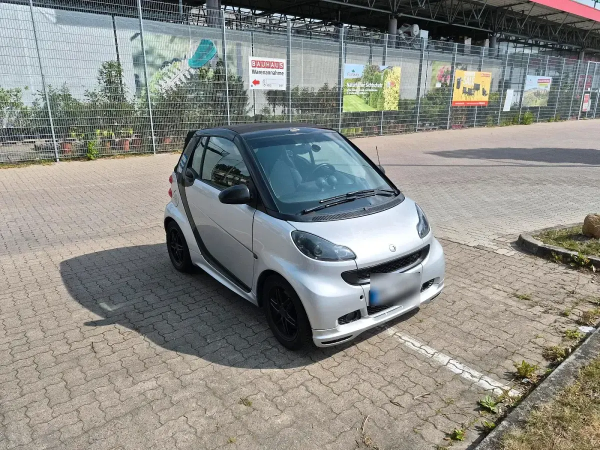 Gebraucht Smart ForTwo Cabrio Brabus 71 PS (52 kW) 2008 Silber Cabrio