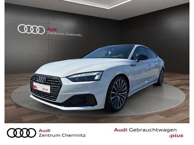 Gletscherweiß metallic Gebraucht 2022 Audi A5 Sportback Ambiente Limousine | 39.990 € (Teuer) - Bild 1/4