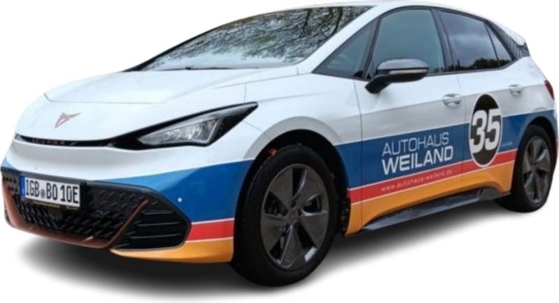 Glacial white metallic Gebraucht 2023 Cupra Born Kleinwagen | 29.900 € (Teuer) - Bild 1/4