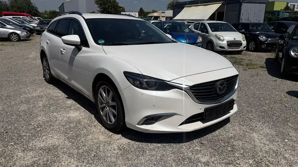 Gebraucht Mazda 6 Sports-Line 175 PS (128 kW) 2016 Weiß Kombi