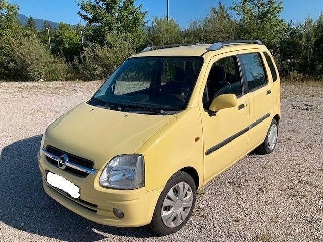 Gelb Gebraucht 2003 Opel Agila Kleinwagen | 1.900 € (Etwas zu teuer) - Bild 1/4