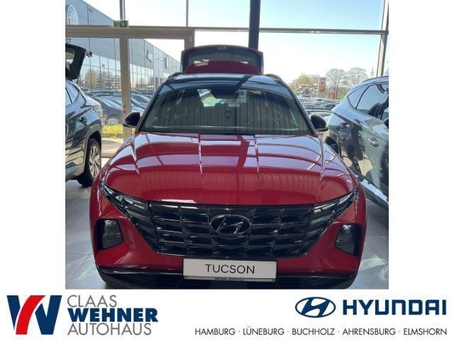 Rot Gebraucht 2023 Hyundai Tucson Trend SUV | 32.980 € (Fairer Preis) - Bild 1/4