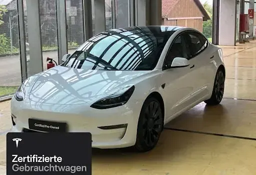 Gebraucht Tesla Model 3 Performance 377 kW (513 PS) 2023 Weiß Limousine