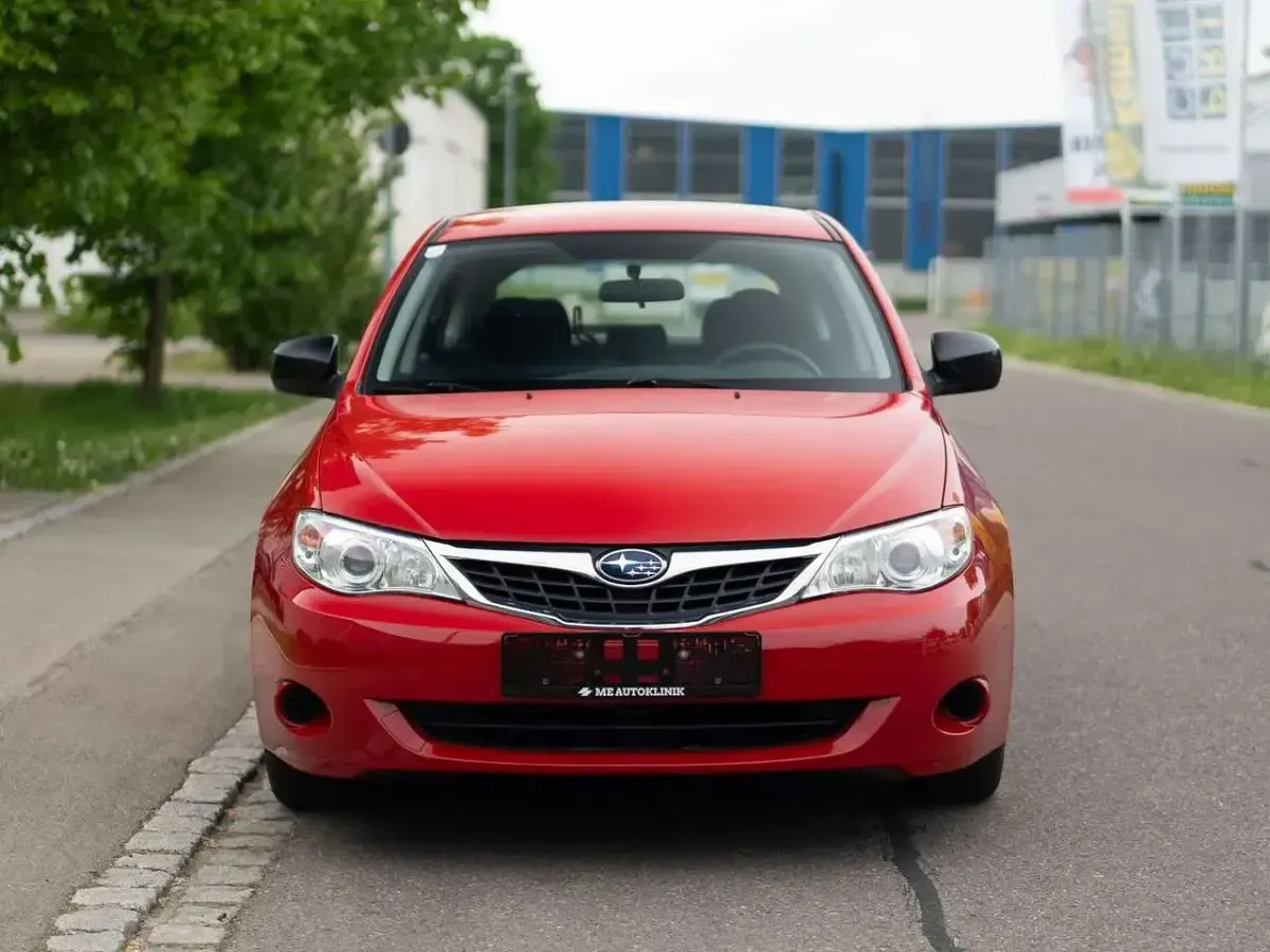 Gebraucht Subaru Impreza Active 107 PS (78 kW) 2009 Rot Limousine