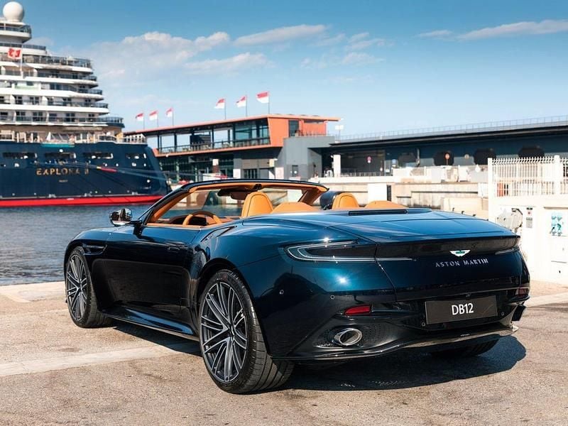 Neu Aston Martin DB12 680 PS (500 kW) 2025 Blau Cabrio