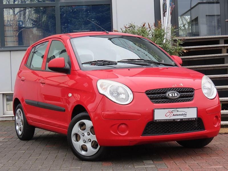 Gebraucht Kia Picanto Start 65 PS (47 kW) 2008 Rot Kleinwagen