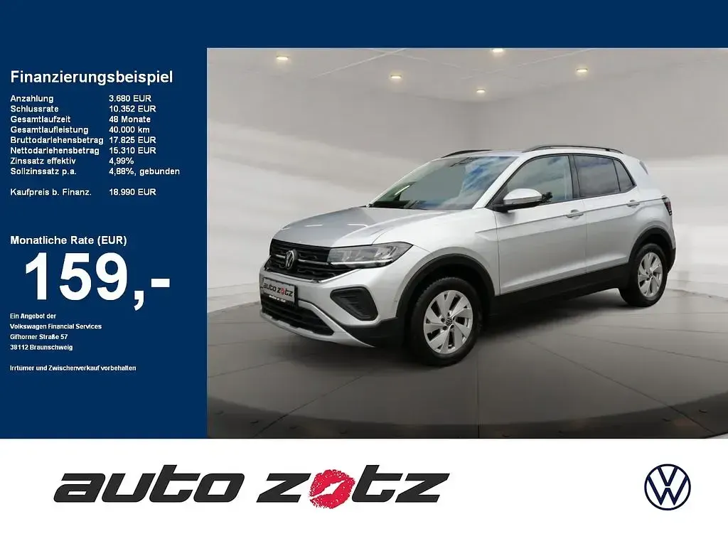 Gebraucht VW T-Cross Life 95 PS (69 kW) 2024 SUV