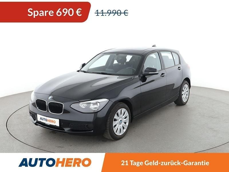 Schwarz Gebraucht 2015 BMW 116 M Sport Kleinwagen | 11.300 € (Fairer Preis) - Bild 1/3