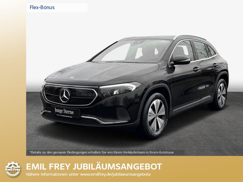 Schwarz Gebraucht 2022 Mercedes EQA250 Progressive SUV | 34.995 € (Etwas zu teuer) - Bild 1/4