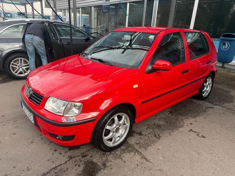 Rot Gebraucht 2000 VW Polo Coupé | 1.000 € - Bild 1/4