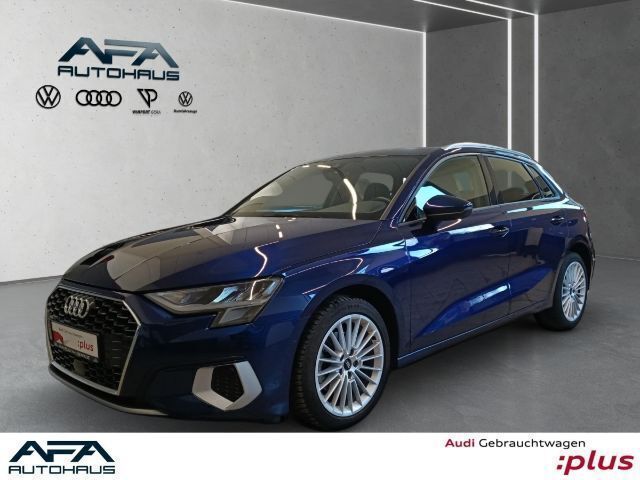 Navarrablau metallic Gebraucht 2022 Audi A3 Advanced Plus | 23.777 € (Superpreis) - Bild 1/4