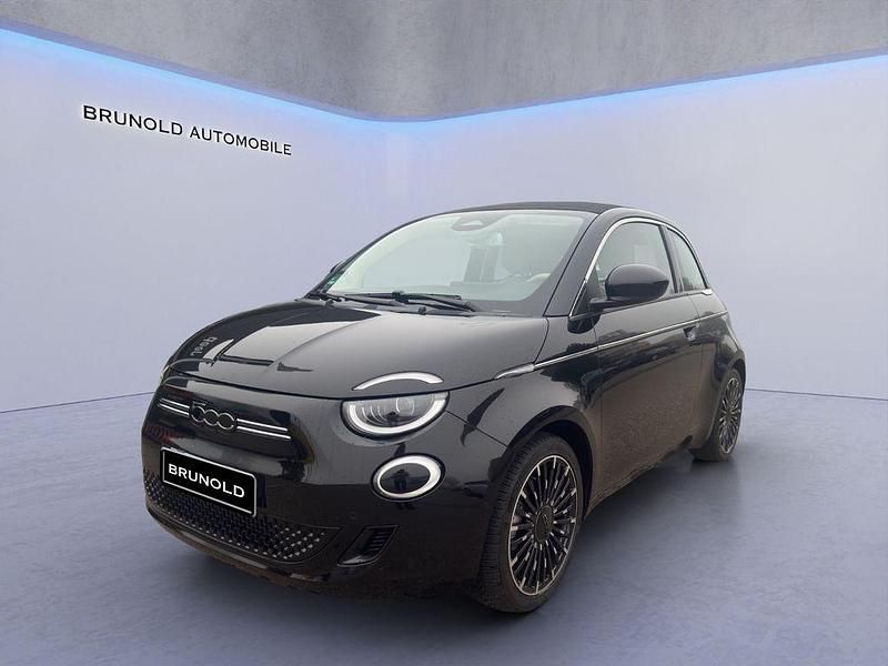 Schwarz Gebraucht 2022 Fiat 500e La Prima Cabrio | 21.990 € (Fairer Preis) - Bild 1/4