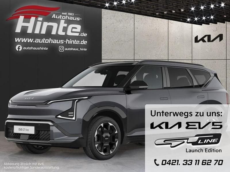 Grau Neu 2025 Kia EV5 GT-Line SUV | 47.125 € (Fairer Preis) - Bild 1/1