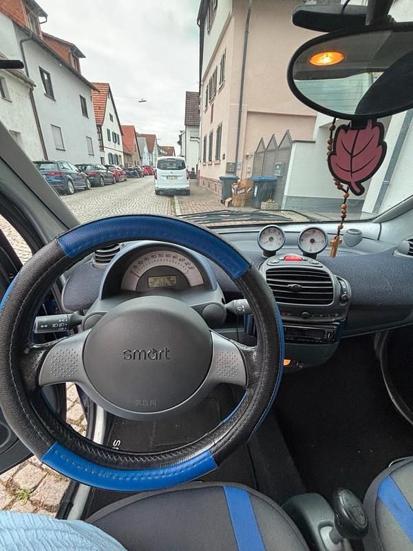 Blau Gebraucht 2001 Smart ForTwo Coupé Kleinwagen | 1.200 € (Guter Preis) - Bild 1/4