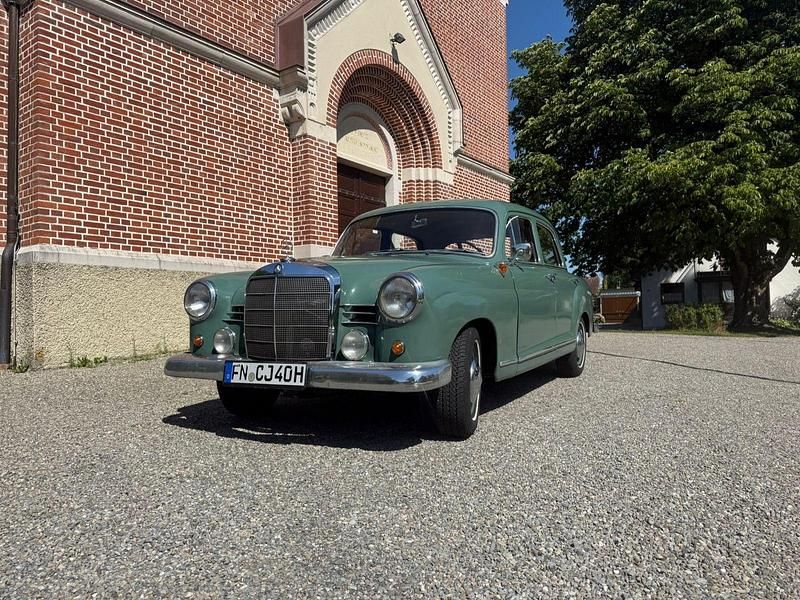 Grün Gebraucht 1960 Mercedes 180 Limousine | 14.500 € - Bild 1/4