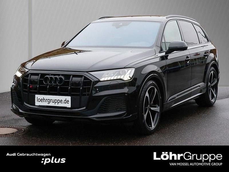 Mythosschwarz metallic Gebraucht 2022 Audi SQ7 Ambiente SUV | 70.980 € (Fairer Preis) - Bild 1/4