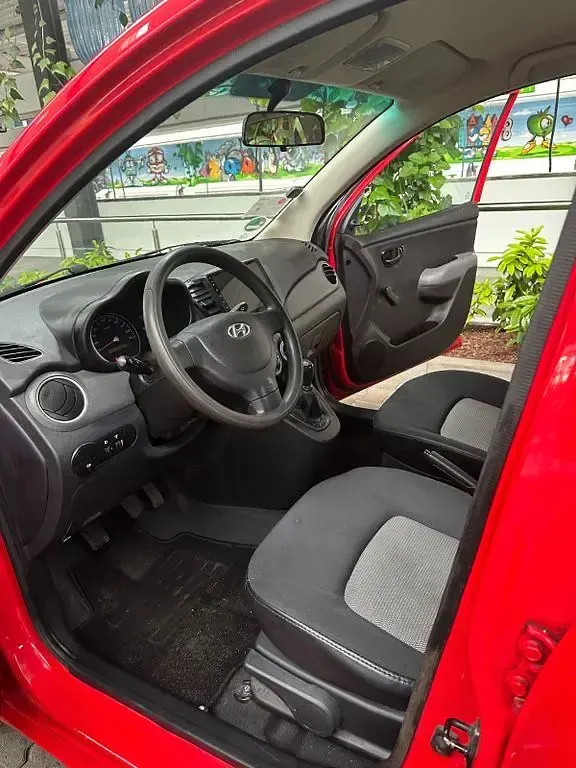 Usata Hyundai i10 67 CV (49 kW) 2008 Rosso Utilitaria