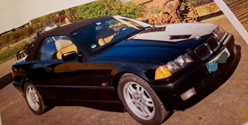 Schwarz Gebraucht 1996 BMW 328 Cabriolet Cabrio | 16.500 € (Fairer Preis) - Bild 1/4