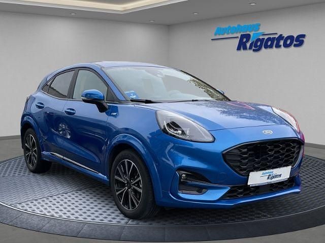 Dynamicblau metallic Gebraucht 2022 Ford Puma Gen-E ST-Line SUV | 15.950 € (Guter Preis) - Bild 1/4