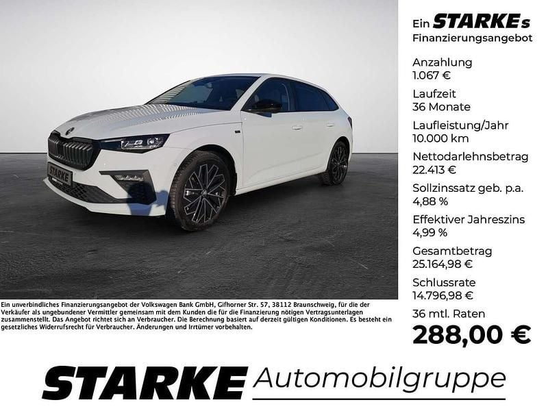Weiß Gebraucht 2025 Skoda Scala Selection Kleinwagen | 22.980 € (Guter Preis) - Bild 1/4