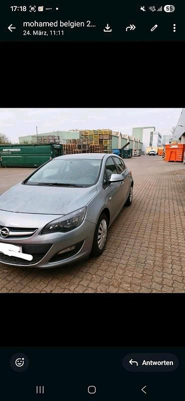 Gebraucht Opel Astra 120 PS (88 kW) 2014 Grau Limousine