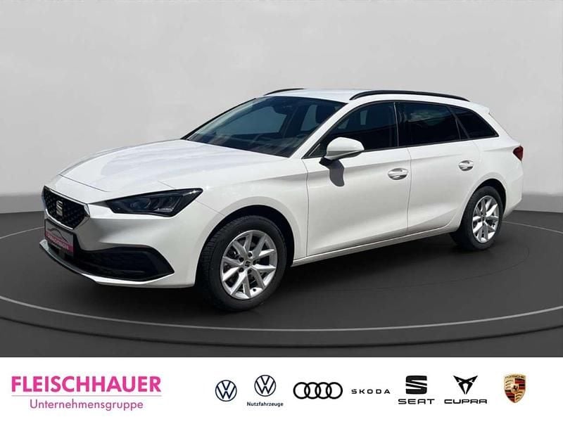 Candy weiss Gebraucht 2024 Seat Leon Style Kombi | 20.890 € (Superpreis) - Bild 1/4