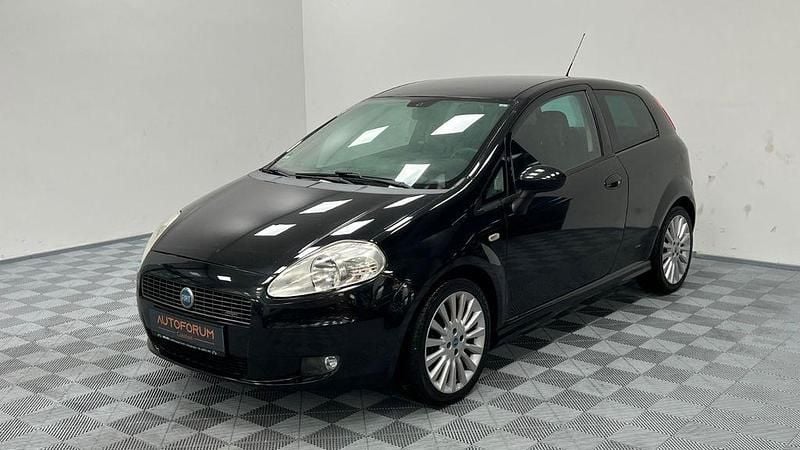 Gebraucht Fiat Grande Punto Sport 95 PS (69 kW) 2007 Schwarz Kleinwagen