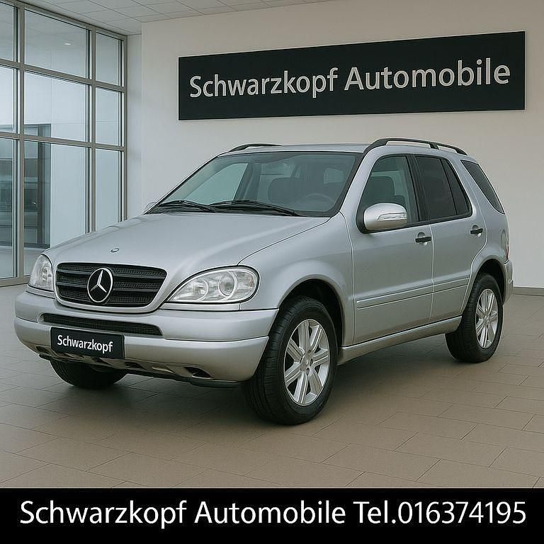 Silber Gebraucht 2002 Mercedes ML270 SUV | 7.480 € (Teuer) - Bild 1/4