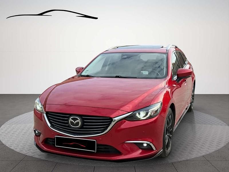 Rot Gebraucht 2017 Mazda 6 Nakama Intense Kombi | 11.500 € (Fairer Preis) - Bild 1/4
