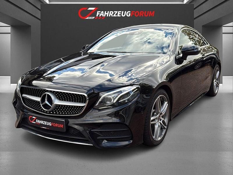 Schwarz Gebraucht 2017 Mercedes E220 AMG Coupé | 29.900 € (Fairer Preis) - Bild 1/4