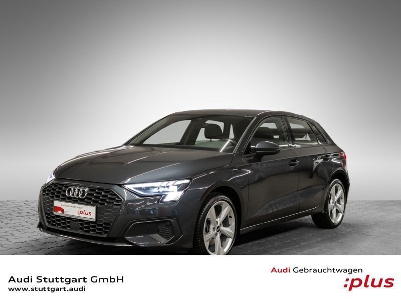 Grau Gebraucht 2022 Audi A3 Sportback e-tron Advanced Limousine | 26.690 € (Fairer Preis) - Bild 1/4