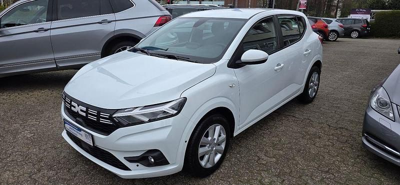Gebraucht Dacia Sandero Expression 101 PS (74 kW) 2023 Weiß Limousine