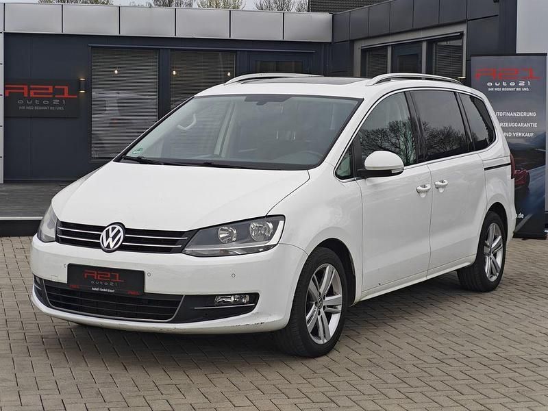 Gebraucht VW Sharan Highline 184 PS (135 kW) 2016 Pure white Van / Kleinbus