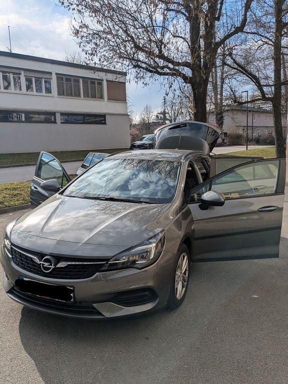 Gebraucht Opel Astra Design & Tech 122 PS (89 kW) 2021 Grau Kombi