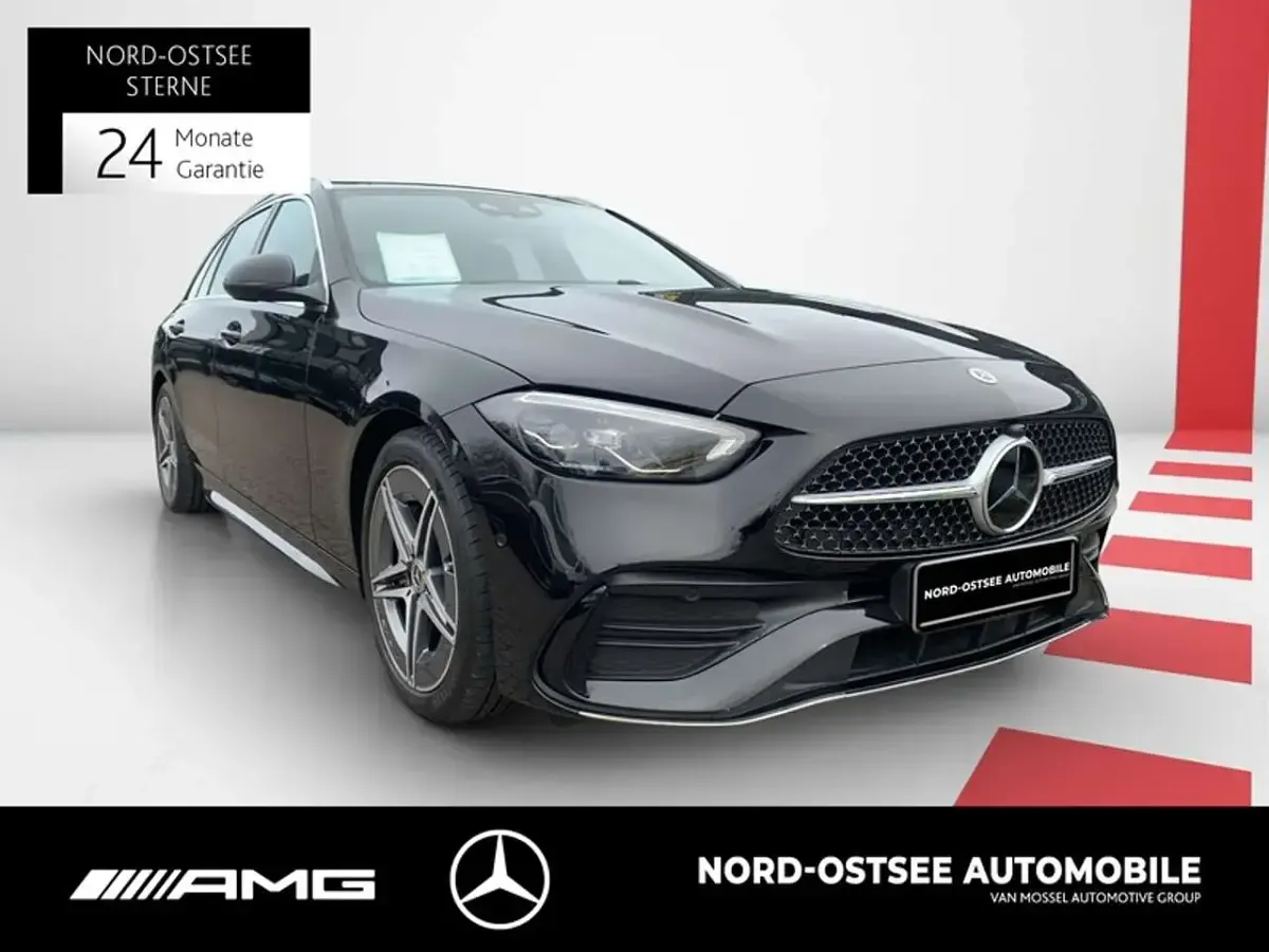 Gebraucht Mercedes C300 AMG 265 PS (194 kW) 2025 Metalliclack obsidianschwarz Kombi