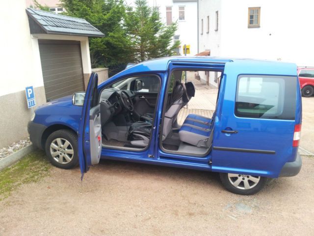 Gebraucht VW Caddy 102 PS (75 kW) 2007 Blau Van / Kleinbus